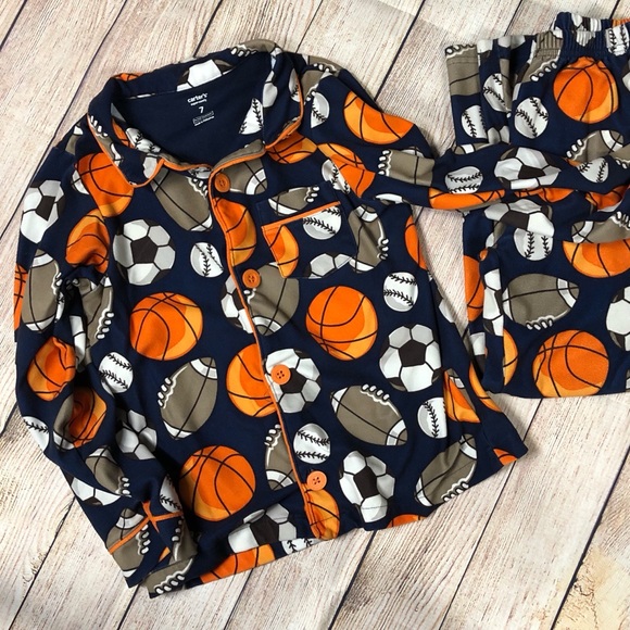 carters candy corn pajamas